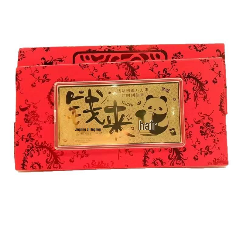 Year of the Horse 999 Gold Note 10mg - New Year Valentine's Gift for Men & Women In Red Envelope