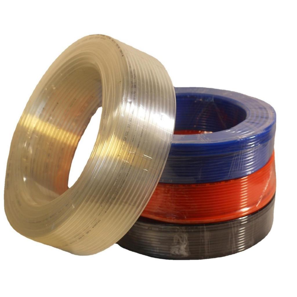 Dragon Scale Koi Braided Hand Rope: Transparent Soft Aquarium High-Pressure PU Oxygen Tube (Diameters 3-6mm)