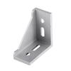 5pcs Aluminum Alloy L Shape Corner Bracket Right Angle Brace Fastener 58x58mm