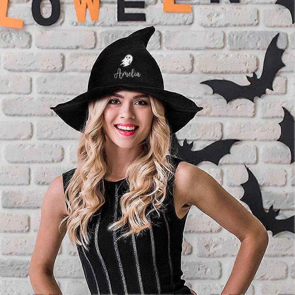 Black Wizard Witch Hat Festival Fancy Dress Sorting Book Character Accessory