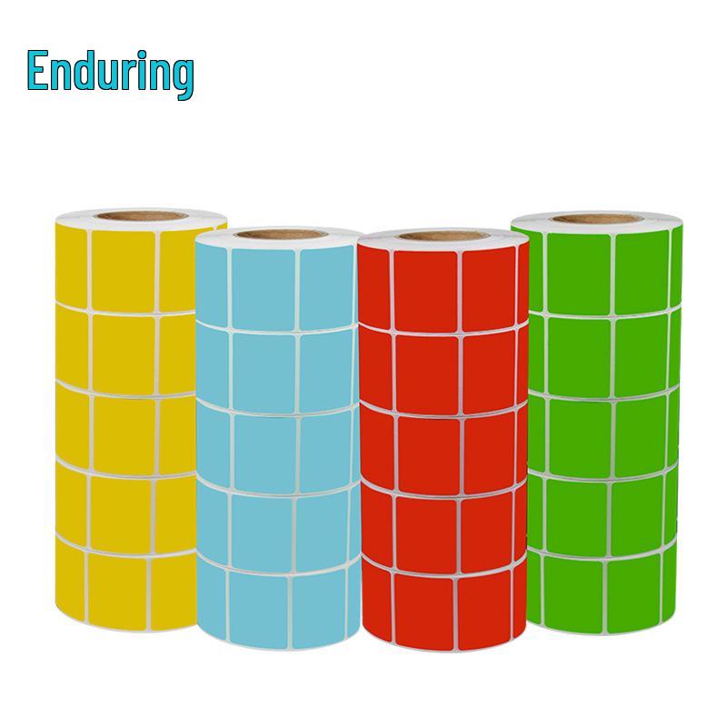 

Three-Proof Self-Adhesive Colored Barcode Thermal Paper (100, 60, 50, 40, 30 Labels) Orange 30x20 1100 sheets