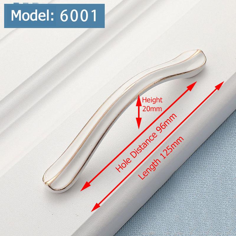 KAK Ivory White Kitchen Cabinet Handles European Style Cupboard Door Pulls Drawer Knobs Fashion Solid Furniture Handle Hardware