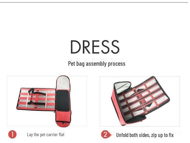 Pet Travel Mesh Bag: Fashionable Breathable Handbag for Dogs and Cats