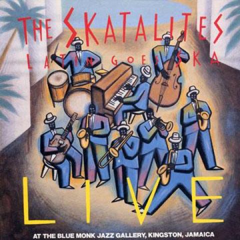 LP Record SKATALITES  Latin Goes Ska Live At The Blue Mo JUMPBEAT001 Jump Beat 1983 Japan Reggae Ska  Dub Used