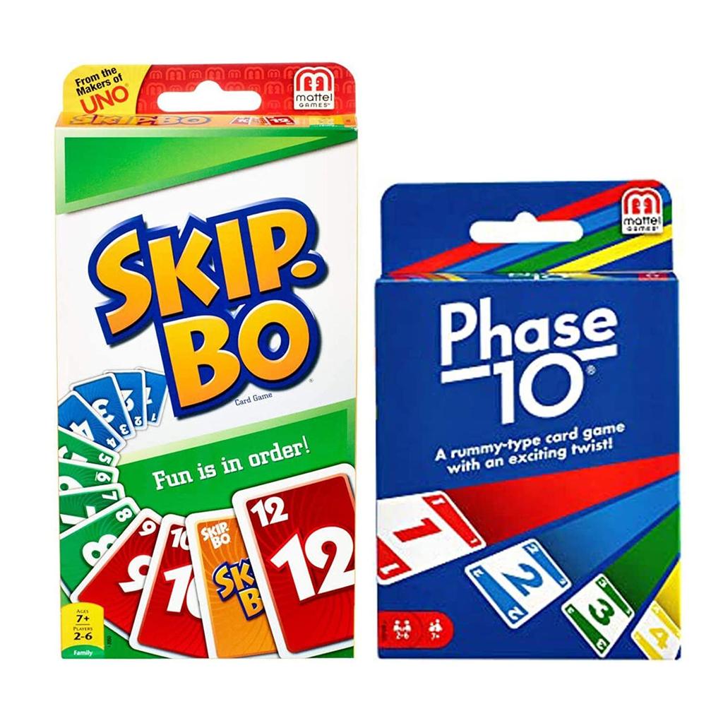 Maven Phase 10 Card Game with Gifts Skip-Bo