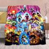 Dragon Ball Anime Flannel Blanket - Soft Warm Perfect for Sofa, Bedding Camping Travel Office Home Decor -QJY