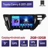 Android 2 Din Car Multimedia Player For Toyota Camry 8 2017-2019 Head Unit Stereo Carplay GPS Navigation BT WIFI 2+32GB