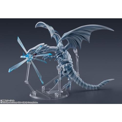 TAMASHII NATIONS S.H. MonsterArts Yu-Gi-Oh! Duel Monsters Blue-Eyes White Dragon, Approximately 220mm, PVC & ABS Painted Action Figure