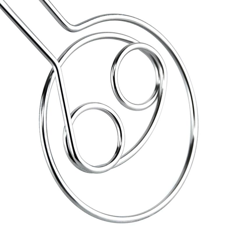 Teig-Schneebesen aus Edelstahl, Mixer, Küchen-Mehl-Schneebesen, Brotbackwerkzeuge, Back-Mischstäbchen, Gadget