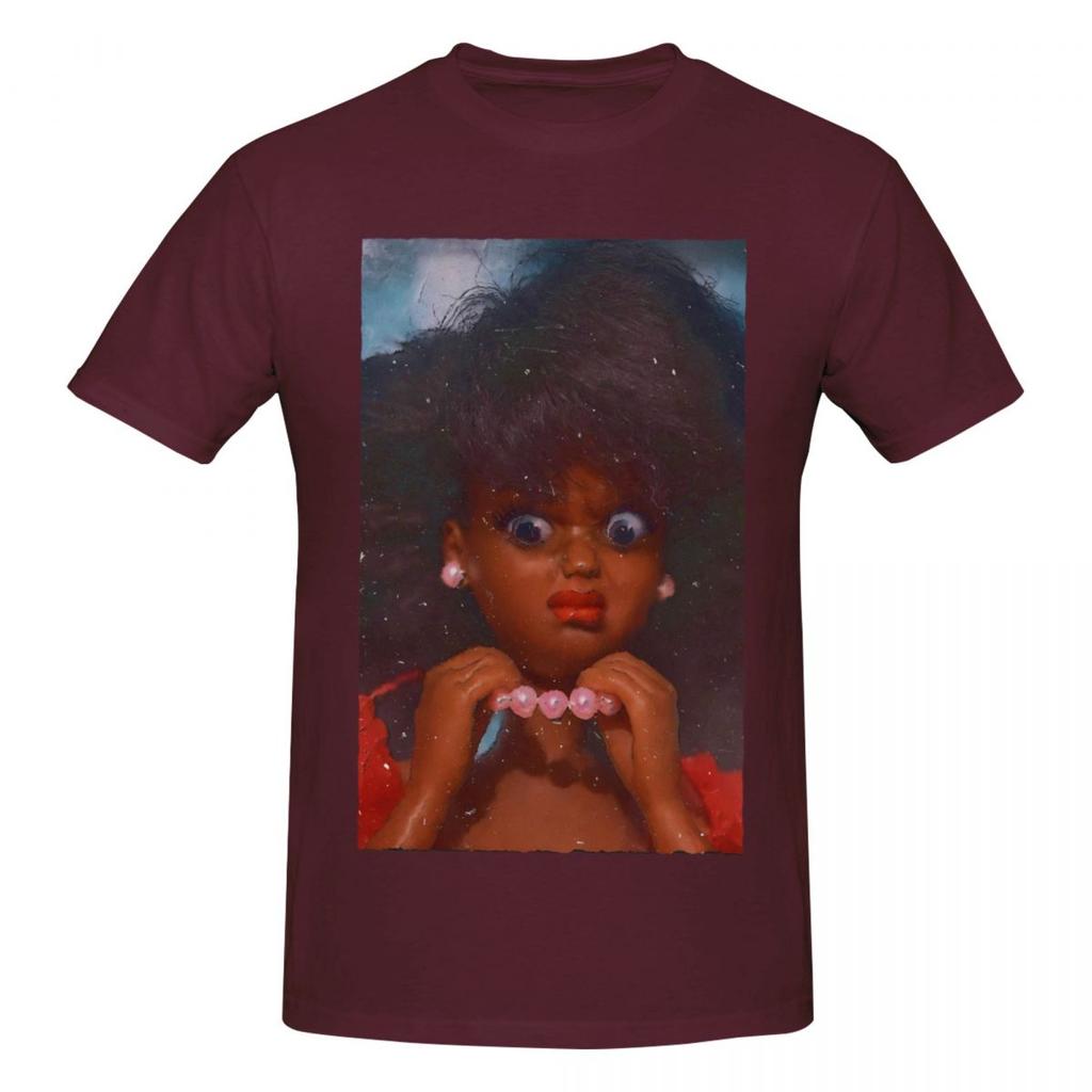 Black Girls Disgusted Doll Face Meme Trendy T Shirts Graphic Y2k Gifts Crewneck Unisex Wounisex T Shirt Clothes