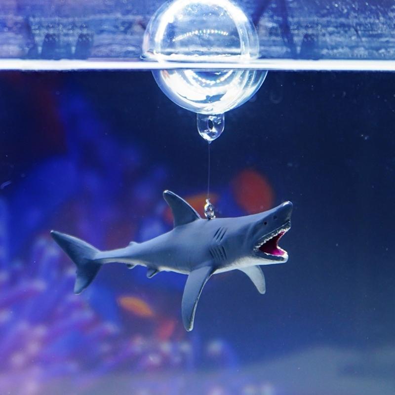 Aquarien Handwerk Künstlicher Hai Fischzucht Handwerk Dekoration Aquarium Landschaft Zubehör Ästhetische Ausstellung