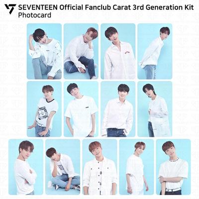 Official Fanclub Carat 3rd Term Limited Photocard Photo Card KPOP