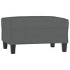 Vidaxl 4-Cz. Relaxation Set With Cushions, Dark Grey, Fabric