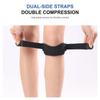 Adjustable Patella Knee Strap, Compression Knee Brace Support Band for Running Basketball Cycling Hiking, Pain Relief Knee Protector for Men Women