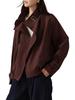 Ladies' Fashion Stand Collar Short Jacket - European & American Petite, Spring/Autumn Collection