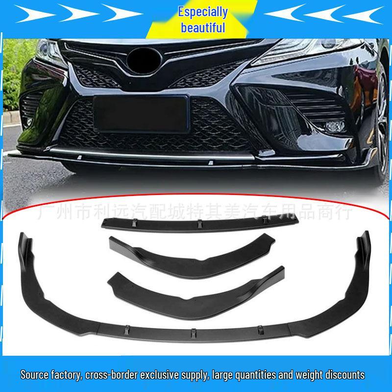 Toyota Camry generația a 8-a (2018-2019) Kit Splitter Față: Protecții decorative pentru buze și colțuri
