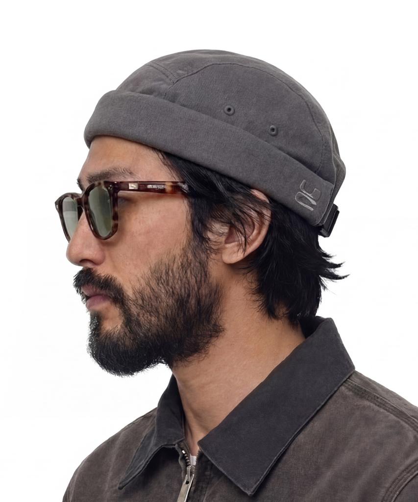 Eondeokeonteulol All-Season Washed Cotton Camp Cap Adjustable Brimless Watch Cap Unisex Beanie Hat Uc / Mold Cap / Camp / Washed Ch