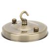 2PCS Iron Chandelier Hanging Plate Hook Ceiling Light Canopy Decoration   Fitting Accessory