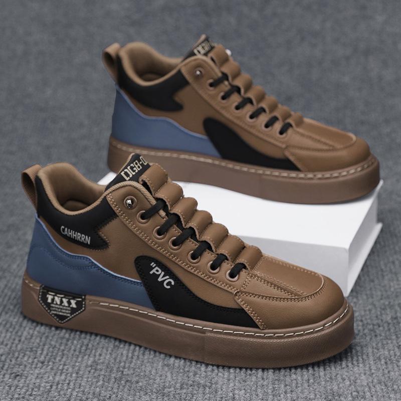 One-Pedal Men'S Shoes Autumn Pilot Board Shoes Leisure Sports Soft Sole Work Tide Shoes Autumn And Winter