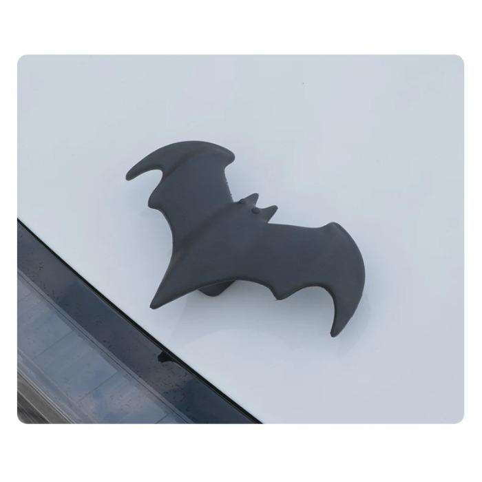 3D Stereo Bat Sticker Antenna Car Roof Self-Adhesive Auto Decoration Ornaments Car Accessories for Truck SUV Motorcycle Helmet