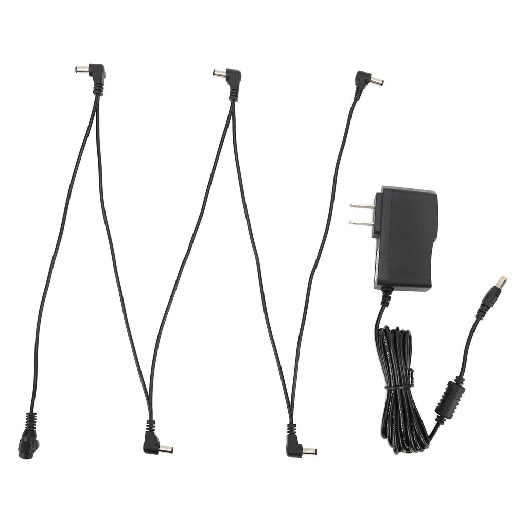 Power Adapter 9V Plastic Guitar Multi Effect 1 to 5 C2T Line Industrial Tools 850mA