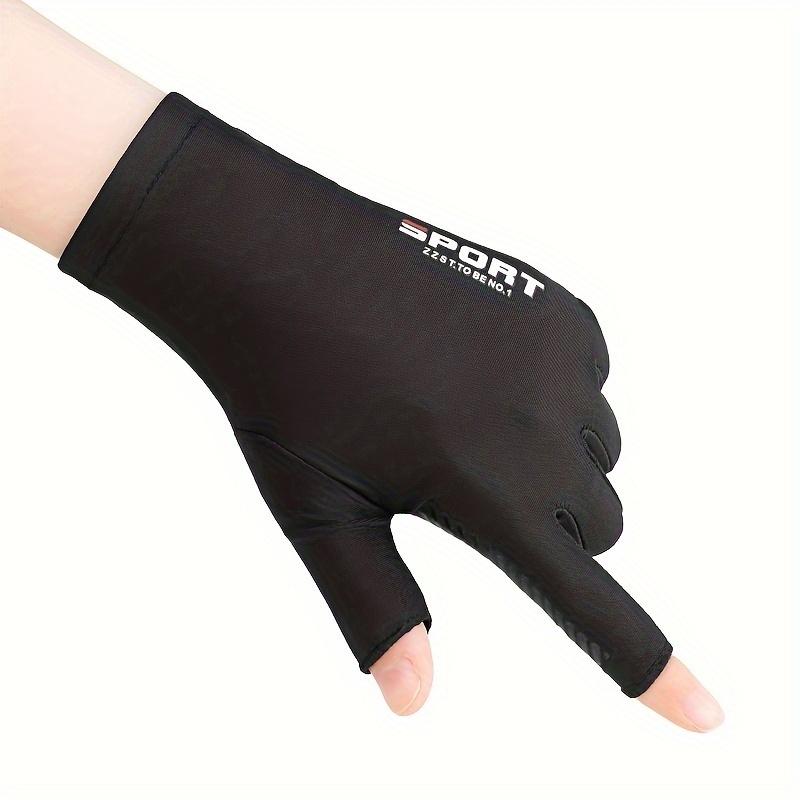 

4pair of men s performance breathable quick drying exposed fingers anti slip sunscreen suitable for cycling and fishing