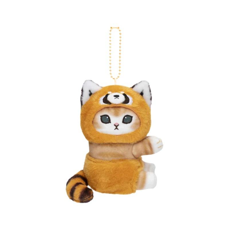 

Toy Plush Cat Stuffed Animal Pendant Koalaraccoon Suit Pp Cotton Kids Gifts коричневий