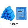 100Pcs Disposable Non-Slip Shoe Covers Thick Nonwoven Arctic-Proof Degradable for Home Hospital Visits Banya Sauna Protection