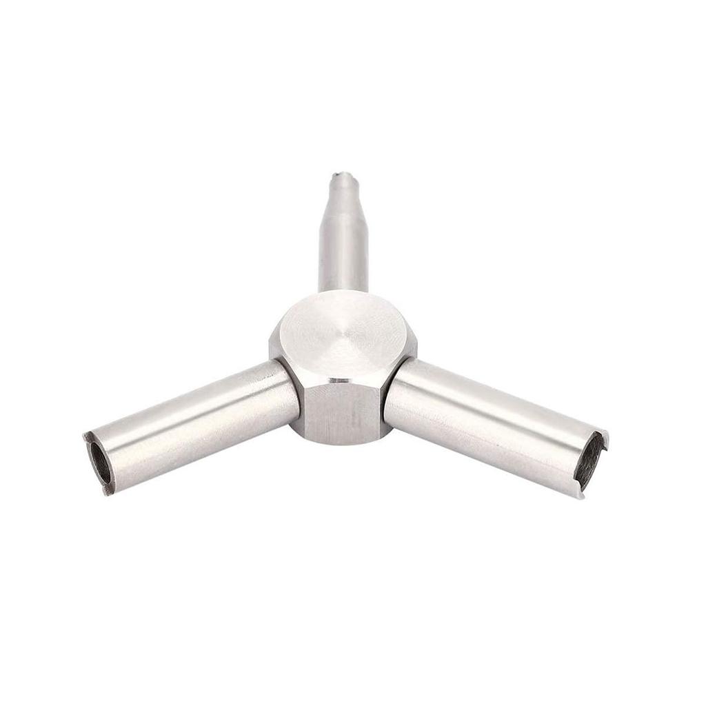 Multifunktionales Ventilschlüsselwerkzeug für effizientes Ausbauen und Einbauen verschiedener Ventile mit ergonomischen Griffdesigns