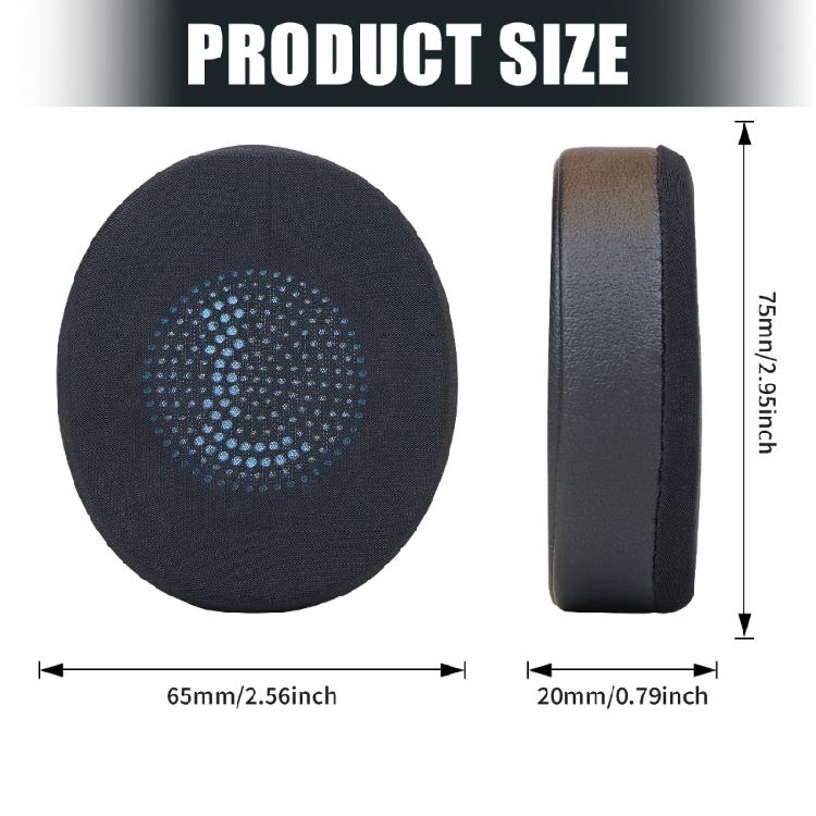 Soft Gel Ear Pad with Noise Reductions & Quick Swap Designs Gaming Headphone Ear Pad Comfortable for Game Earphones