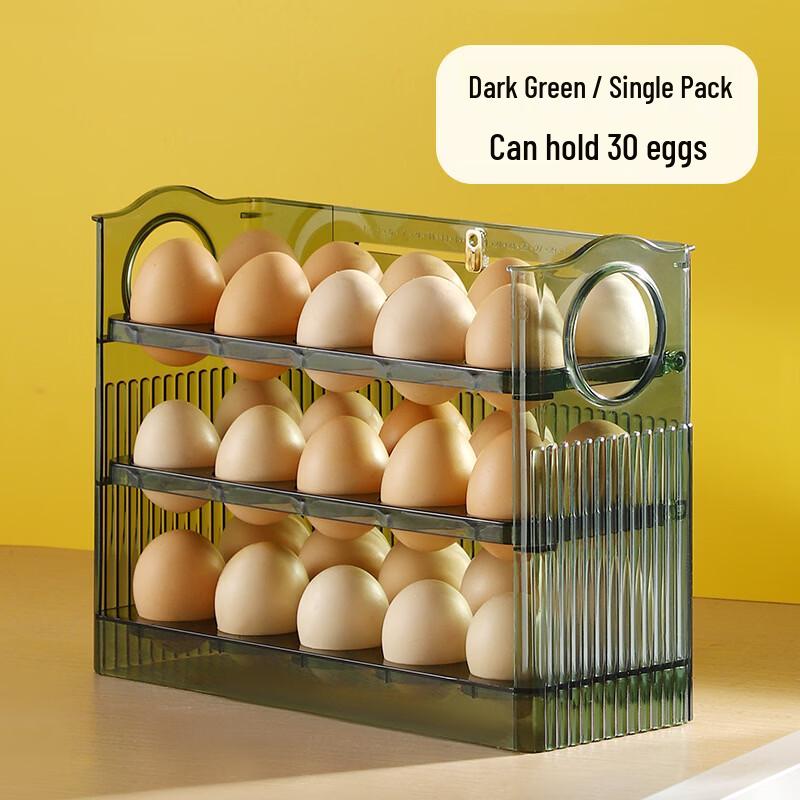 Refrigerator Side Door Pop-up Egg Holder