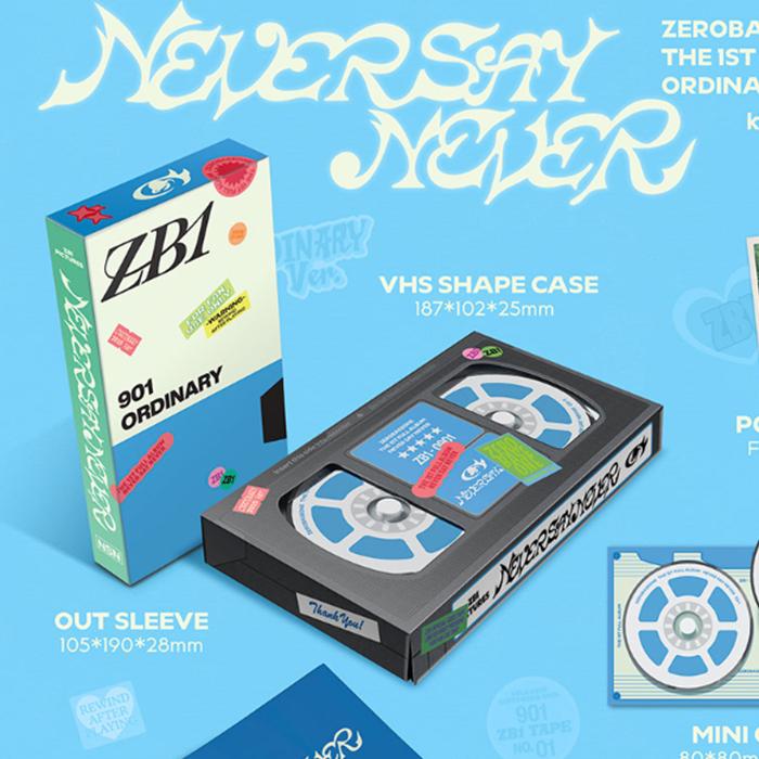 (PHOTOBOOK Ver.) ZB1 (ZEROBASEONE) [NEVER SAY NEVER] 1st Full Album