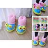 Cozy Indoor Warm Spongebob Snail Slippers For Adults And Kids Winter Edition