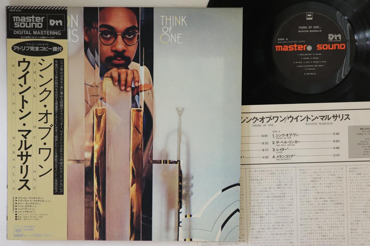 

LP Record WYNTON MARSALIS - Think Of One 30AP2541 CBS/SONY 1983 Japan Obi Jazz Used