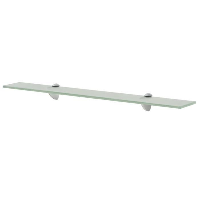 VidaXL Étagères murales 2 pcs Verre 70 x 10 cm 8 mm