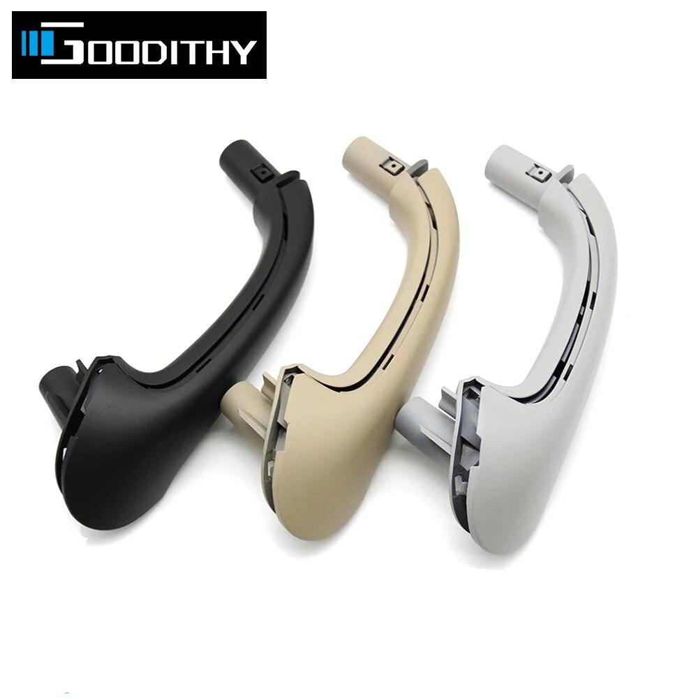 

Black Beige Gray Car Front Rear Interior Inner Door Pull Carrier Covers Handles Trim For Mercedes Benz W203 C-Class 2038101551 Front Black Left