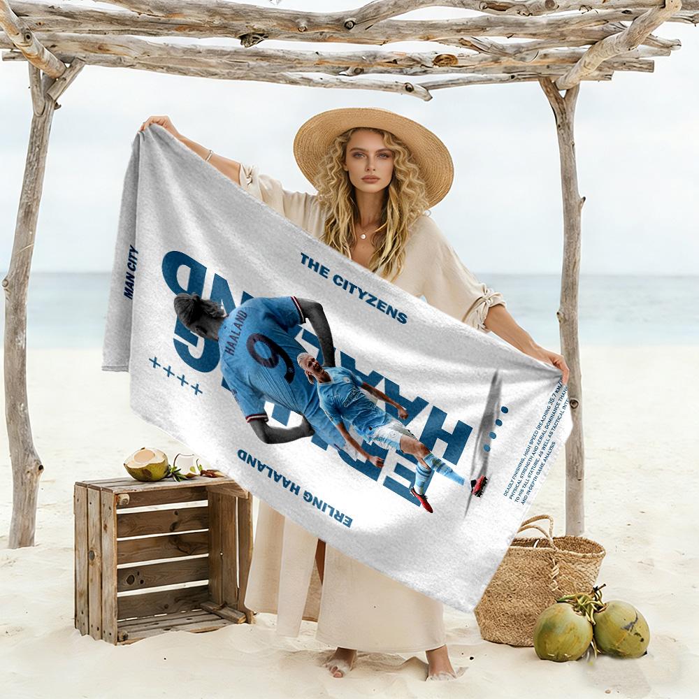 Haaland's Performance Beach Towel Quick-Dry Soft Microfiber Comfortable Lightweight