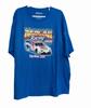 Nascar Racing Mens Blue Cotton T-Shirt 48 Daytona 500 Crew Neck Short Sleeve 3XL