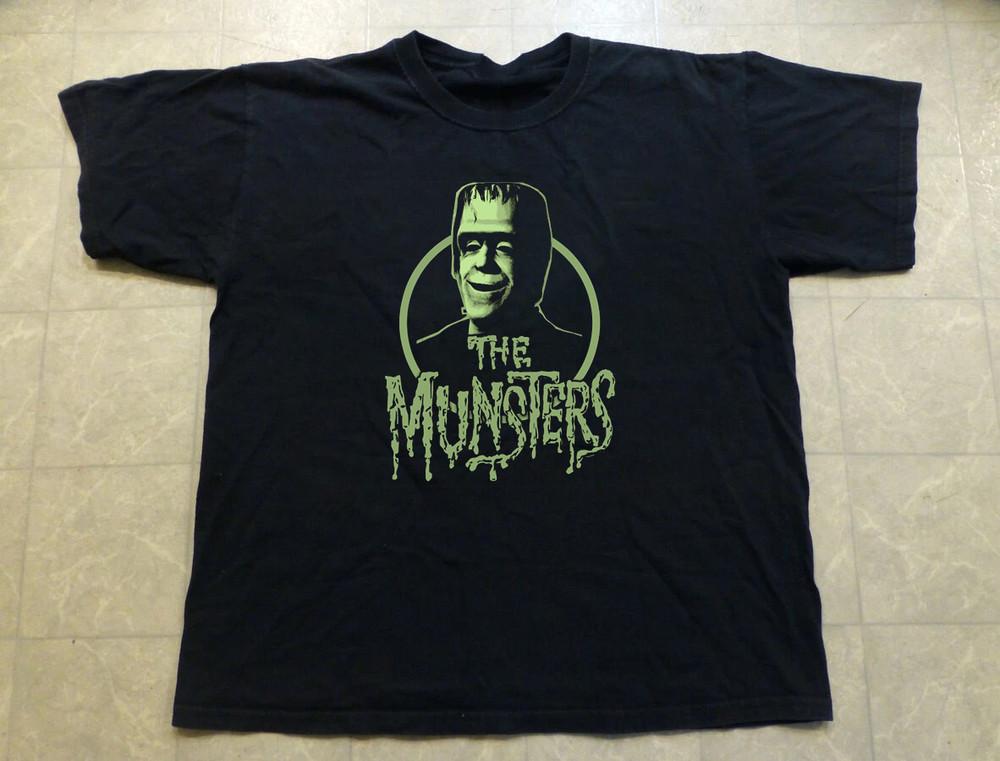The Munster Black Cotton All size S-5XL Unisex T-Shirt OM490 Unisex T-Shirt M