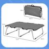 Dog Bed, Foldable, Sturdy & Comfortable, Up To 10kg, 71x58x20cm, Grey