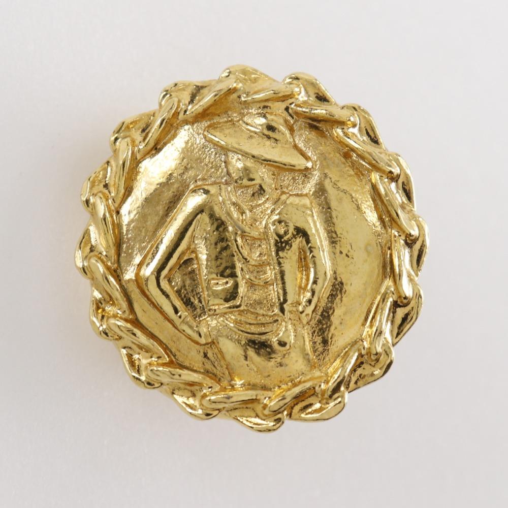 Chanel Coco Mademoiselle Ohrring Vintage Vergoldet 21,2g Damen Gebraucht