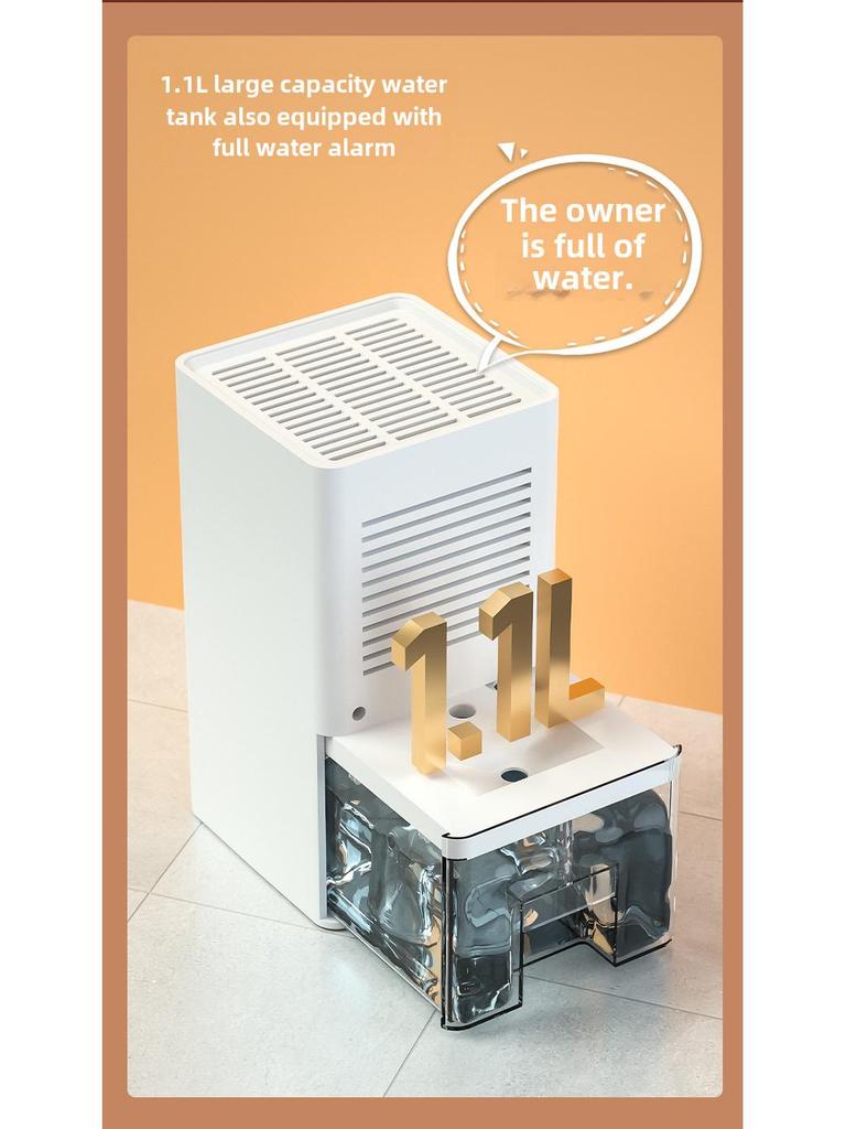 Silent, Energy-Efficient Indoor Dehumidifier for Small Bedrooms