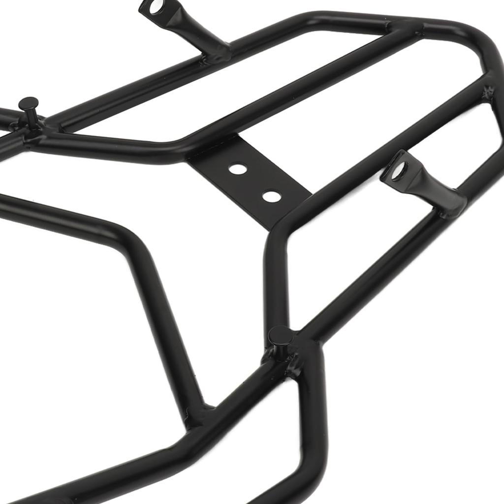 Motorcycle Luggage Rack, Rust-Resistant Rear Top Case Carrier for Honda CRF300L, CRF300, CRF250L, Premium Metal Construction, Holder Shelf Carrier