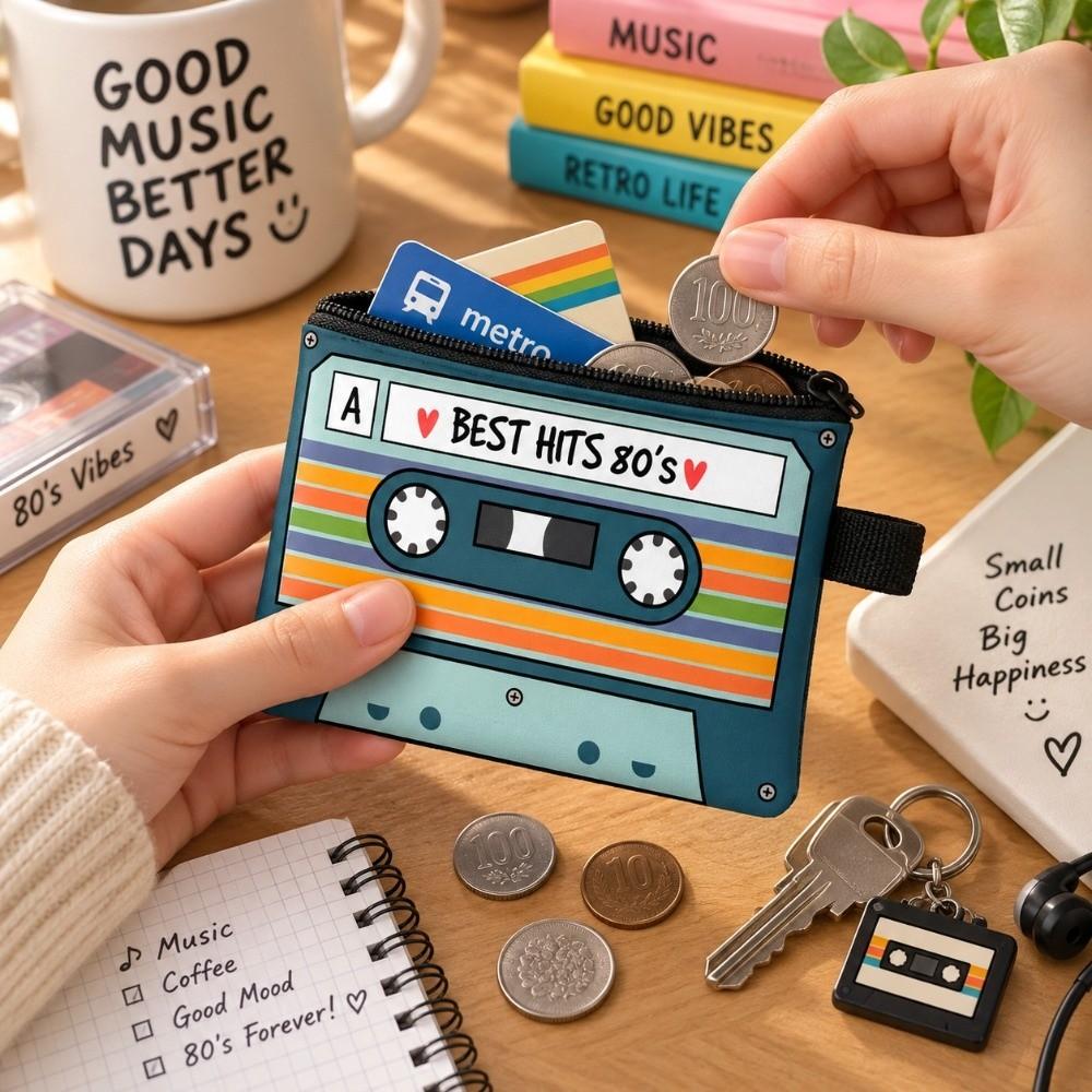 Lightweight Cute Card Holder Portable Kids Storage Bag Cute Cartoon Coin Purse Daily Carry