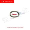 Metal D-Ring Oval Buckle for Luggage, Straps & Hardware Accessories