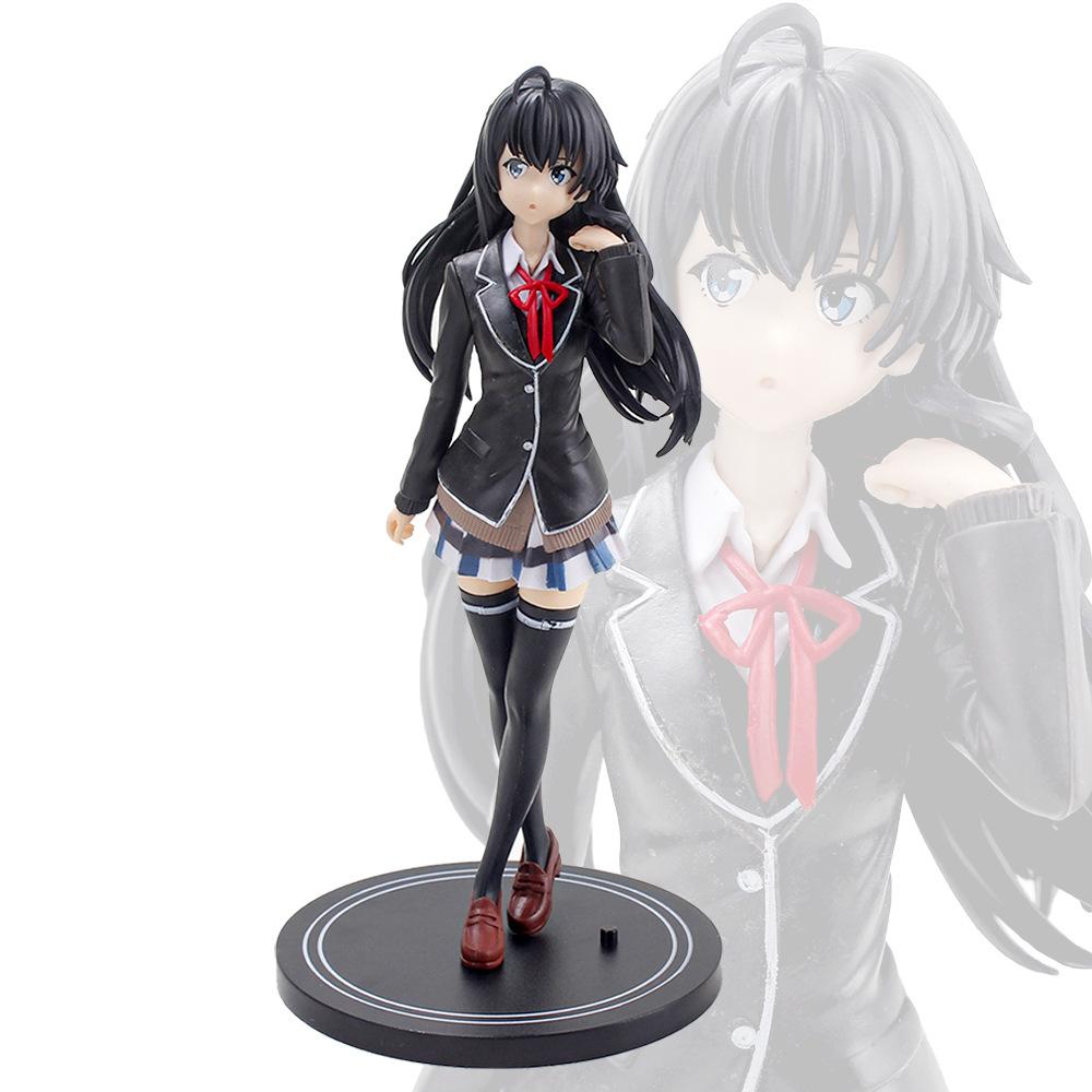 New Collection Figures 4 Style  High Quality Yukino Lovely Standing Anime My Teen Romantic Comedy SNAFU PVC Action Model