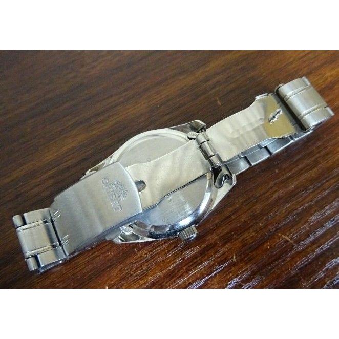 Used ORIENT Solar radio se00-c2-b stainless steel belt genuine bracelet and bezel, glass Good condition