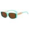 New Yingling style, European and American personalized small box sunglasses, street shooting characteristic glasses, retro sunglasses