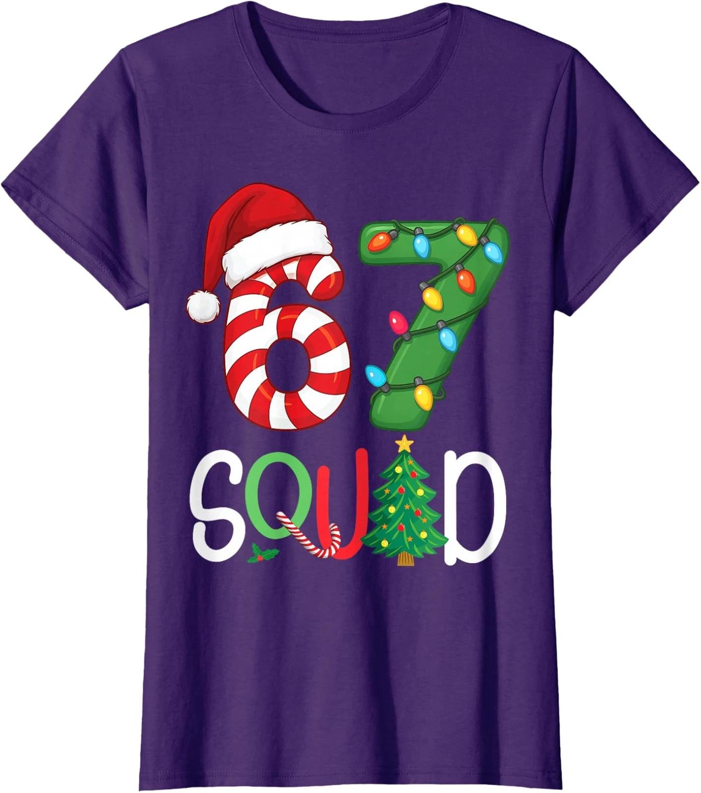 Funny Xmas 67 Christmas I m 67% Naughty 33% Nice Gift Ladies  Crewneck T-Shirt S