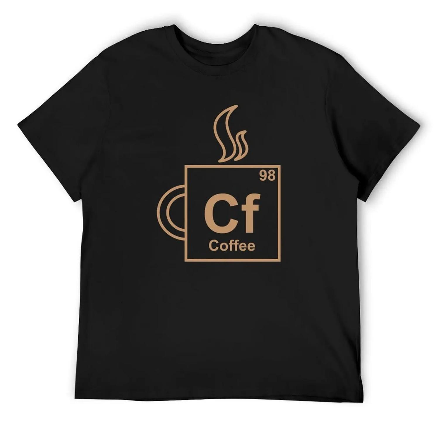 

Coffee Element T-Shirt anime valentines boutique clothes Short sleeve tee essential t shirt funny t shirts men XXXXXL різнокольоровий